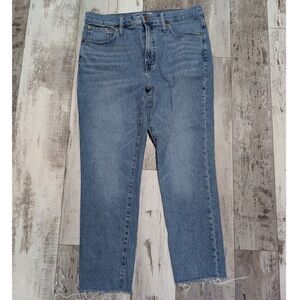 Madewell‎ the perfect vintage jean raw hem size 31